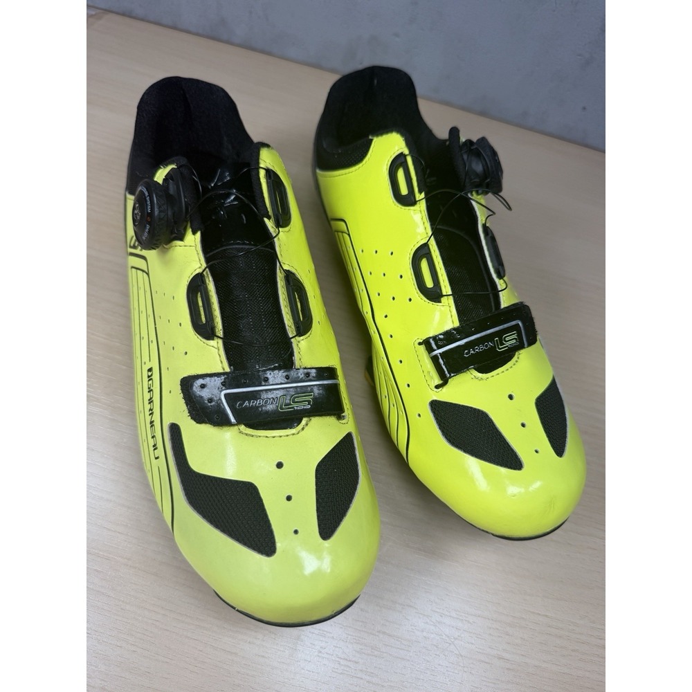 Louis Garneau Men's Carbon‎ LS-100 Cycling Shoe, Yellow/Black, 11.5 Us 45 EU